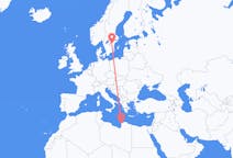 Flüge von Bengasi, Libyen nach Linköping, Schweden