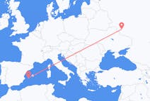 Flights from Kursk, Russia to Ibiza, Spain