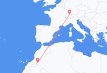 Flyg från Tindouf, Algeriet till Zürich, Schweiz