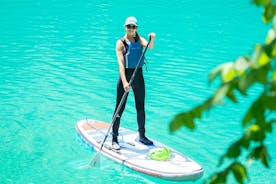 Slovenia: Private SUP along the Soca River from Bovec