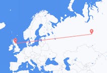Flights from Nizhnevartovsk, Russia to Edinburgh, the United Kingdom