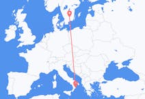 Flights from Crotone, Italy to Växjö, Sweden