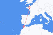 Flyrejser fra Rabat til Nantes