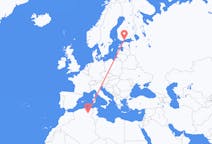 Рейсы из Бискра, Алжир в Хельсинки, Финляндия