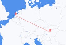 Flyg från budapest, Ungern till Rotterdam, Nederländerna