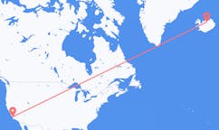 航班从美国圣路易斯-奥比斯保市到阿克雷里市，冰岛塞尔