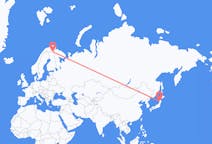 Flights from Akita, Japan to Ivalo, Finland