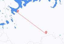 ตั๋วเครื่องบินจากเมืองKurgan, Kurgan OblastไปยังเมืองArkhangelsk