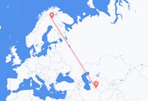 Рейсы из Ашхабад, Туркменистан в Киттиля, Финляндия