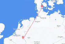 Flyreiser fra Sønderborg, Danmark til Maastricht, Nederland