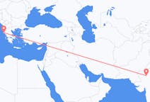 出发地 印度焦特布尔目的地 希腊克基拉市的航班