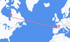 Flyrejser fra Kuujjuarapik, Canada til Toulouse, Frankrig