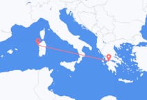 Flyreiser fra byen Alghero til byen Patras