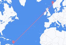 Flyg från St George's, Grenada till Florø, Norge
