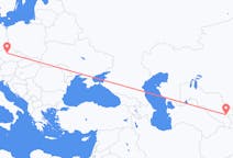 Flyg från Samarkand, Uzbekistan till Prag, Tjeckien