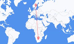 Flights from Dingleton, South Africa to Örebro, Sweden