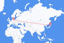 Flyg från Misawa, Japan till Berlin, Maryland, Tyskland