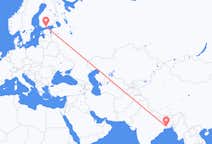 Loty z Kolkata w Indiach do Helsinek w Finlandii