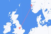 Flights from Nottingham, the United Kingdom to Stord, Norway