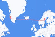 Flights from Nuuk to Sundsvall