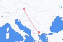 Flyreiser fra Thessaloniki, til Vienna