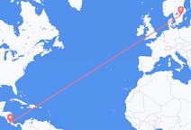 Flights from Quepos, Costa Rica to Linköping, Sweden