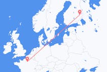 Flights from Paris in France to Joensuu in Finland