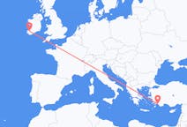 Flyreiser fra Killorglin, Irland til Dalaman, Tyrkia