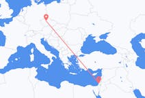 Flyg från tel Aviv, Israel till Prag, Tjeckien