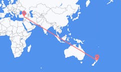 Flyg från Napier, Nya Zeeland till Kahramanmaraş