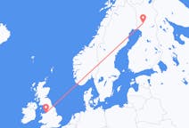 Flights from Rovaniemi, Finland to Liverpool, England