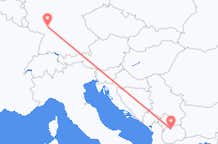 Flyg från Mannheim, Tyskland till Skopje, Nordmakedonien