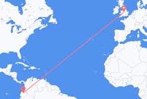 Flights from Quito, Ecuador to Birmingham, England