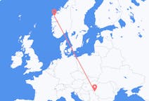 Flights from Volda, Norway to Timișoara, Romania