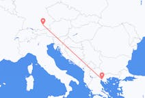 Flights from Munich in Germany to Thessaloniki in Greece