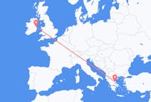 Vluchten van Volos, Griekenland naar Dublin, Ierland