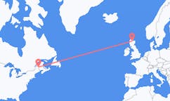 Flyreiser fra Presque Isle, USA til Inverness, Skottland
