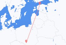 Loty z Tallinn, Estonia z Katowice, Polska