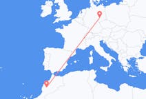 Flyrejser fra Marrakech til Leipzig