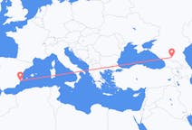 Flights from Nalchik, Russia to Alicante, Spain