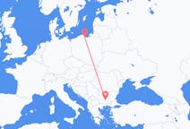 Flights from Plovdiv, Bulgaria to Gdańsk, Poland
