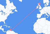 Flyrejser fra Valencia, Venezuela til Edinburgh, Skotland