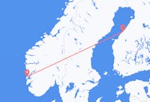 Flights from Stord, Norway to Kokkola, Finland