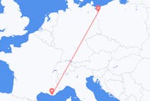Flights from Toulon, France to Szczecin, Poland