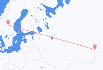 Flüge von der Stadt Tscheljabinsk in die Stadt Sveg