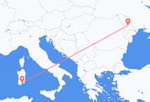 Flyreiser fra Chișinău, Moldova til Cagliari, Italia