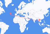 Flyg från Bangkok, Thailand till São Jorge, Portugal