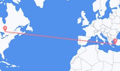 Flights from North Bay, Canada to Leros, Greece