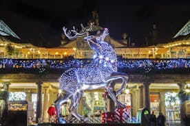 Visite privée : visite traditionnelle des illuminations de Noël à Londres en taxi londonien