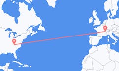 Flyreiser fra Bristol, USA til Genève, Sveits